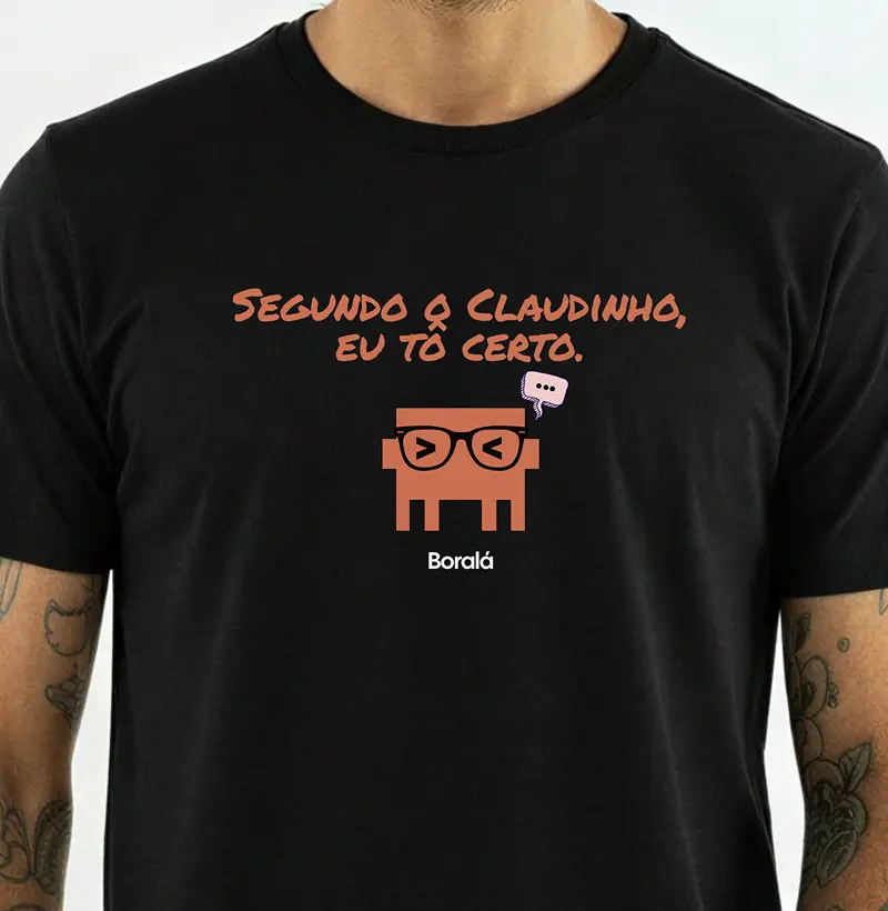 Segundo o claudinho, eu tô certo