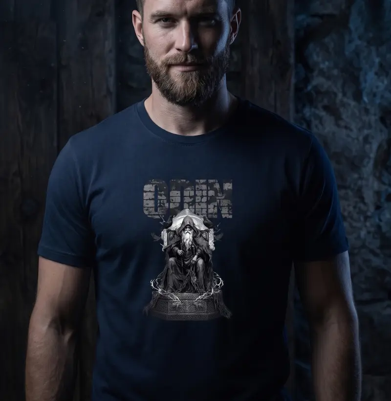 Odin em seu trono
