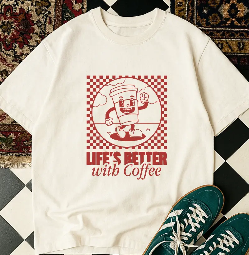 OVERSIZED - Life´s better with coffee