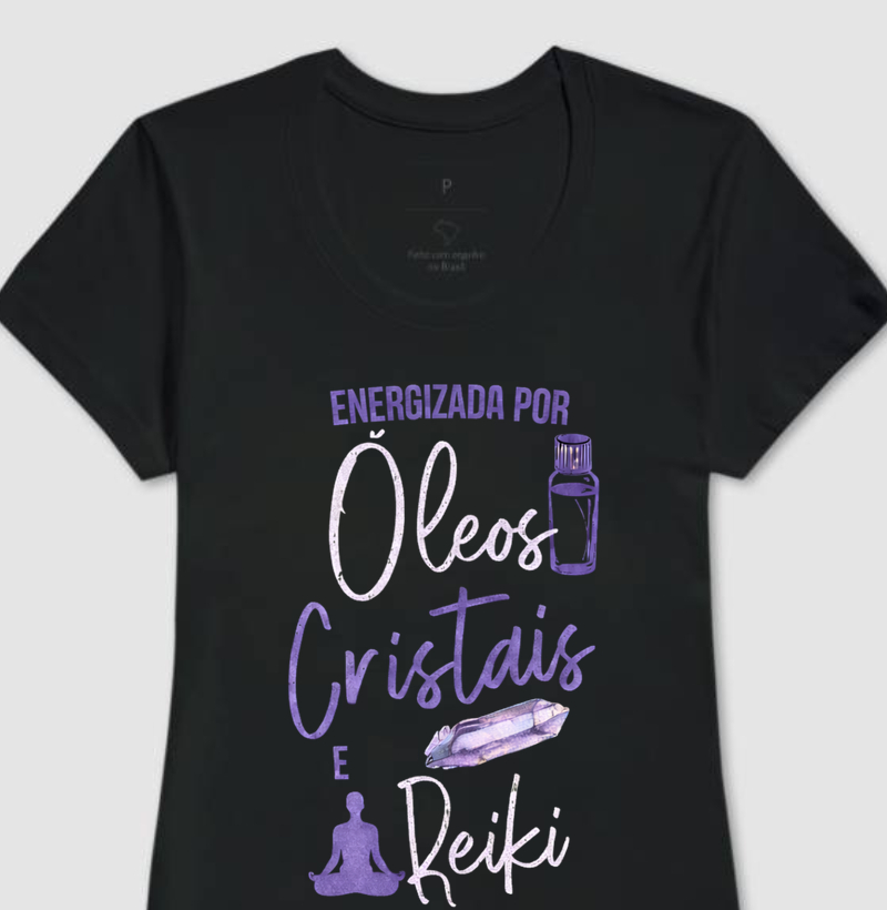 Energizada por Óleos, Cristais & Reiki