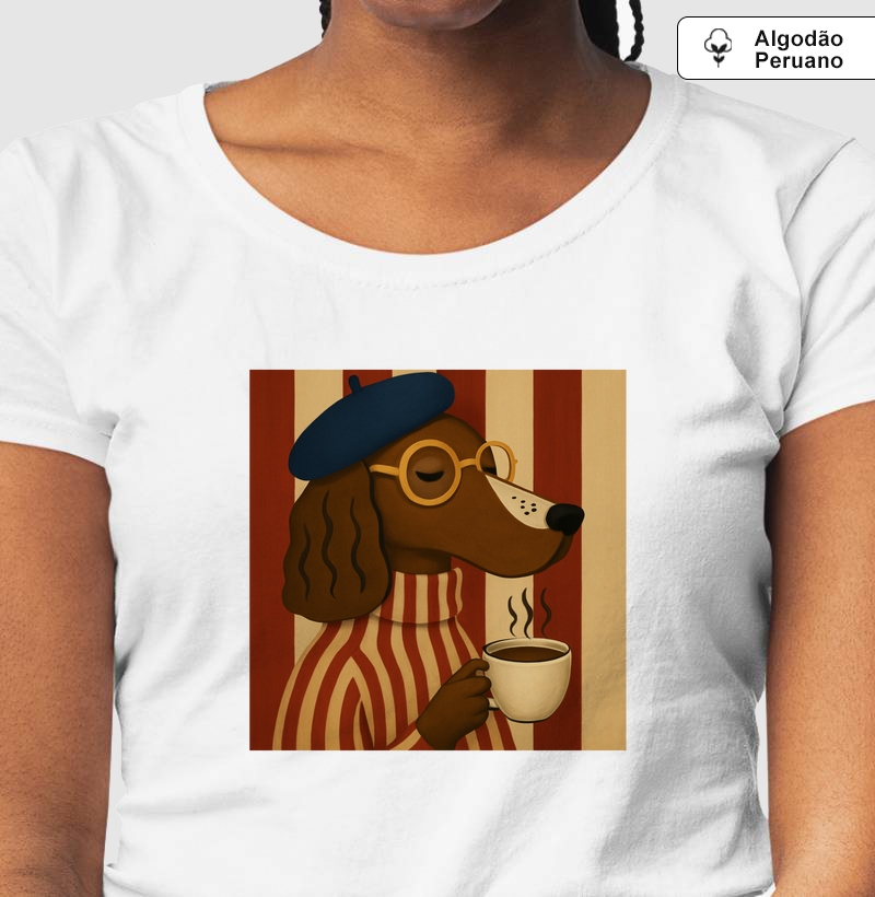 Camiseta Algodão Peruano Vibe