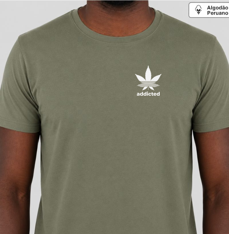 Addicted - Camiseta Algodão Peruano