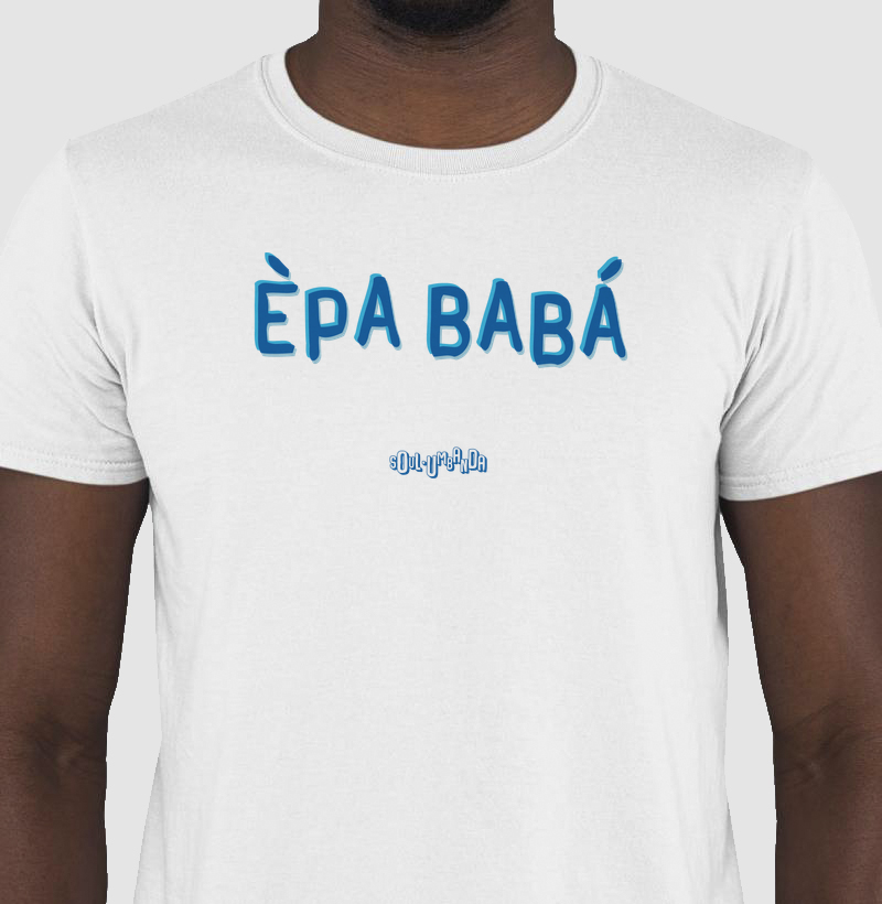 camiseta OXALÁ saudação masculina