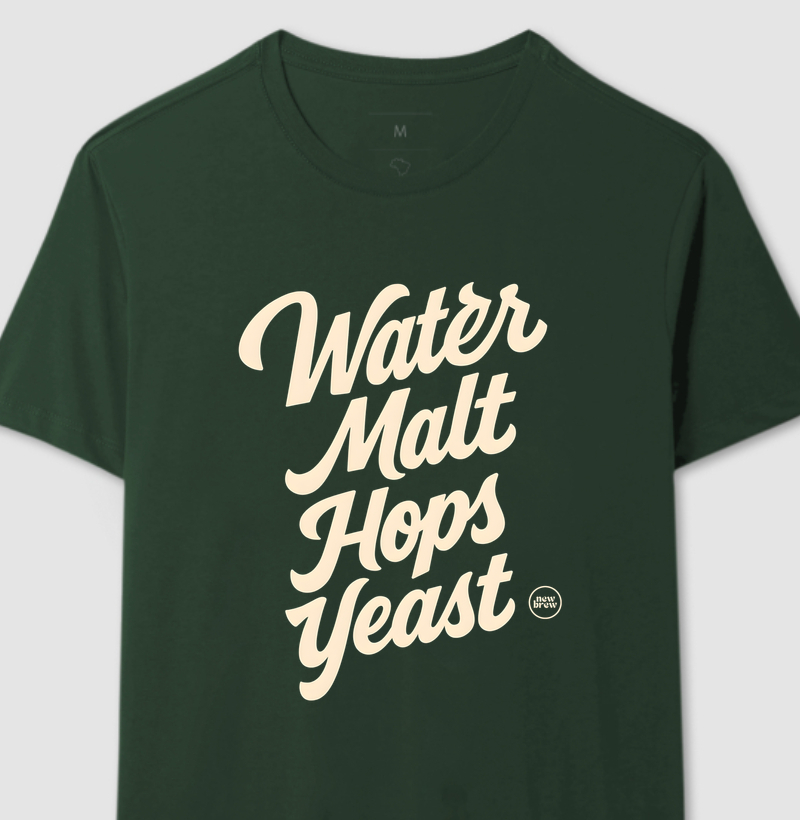Water, Malt, Hops, Yeast - New Brew