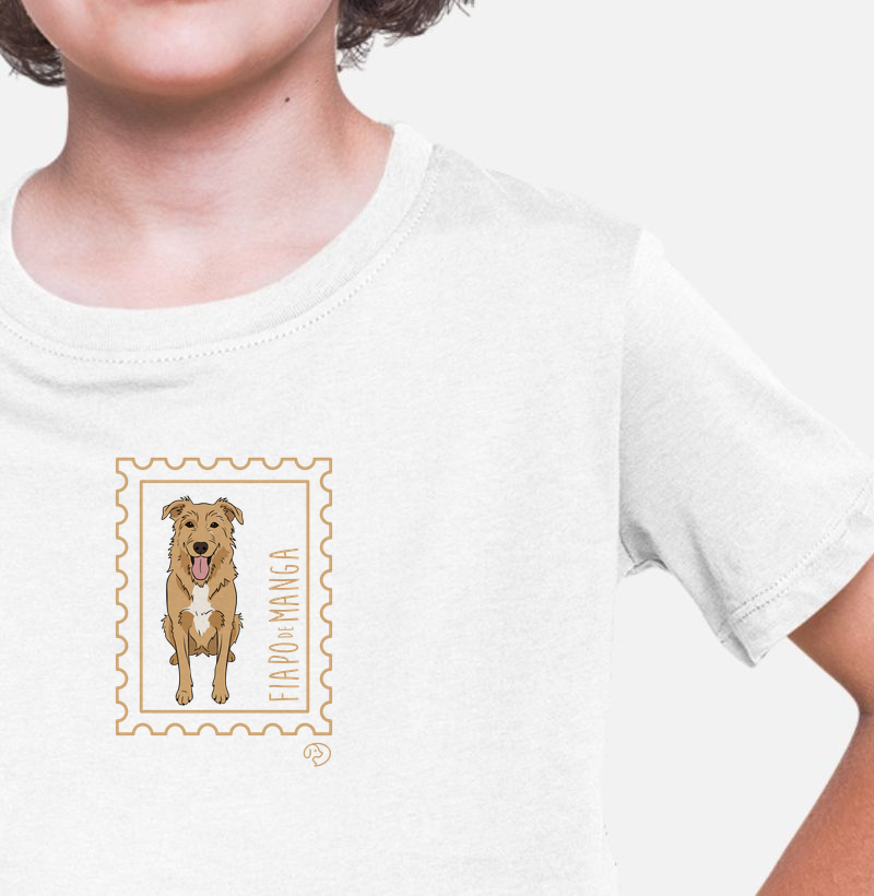 Selo Fiapo de Manga - Camiseta Infantil