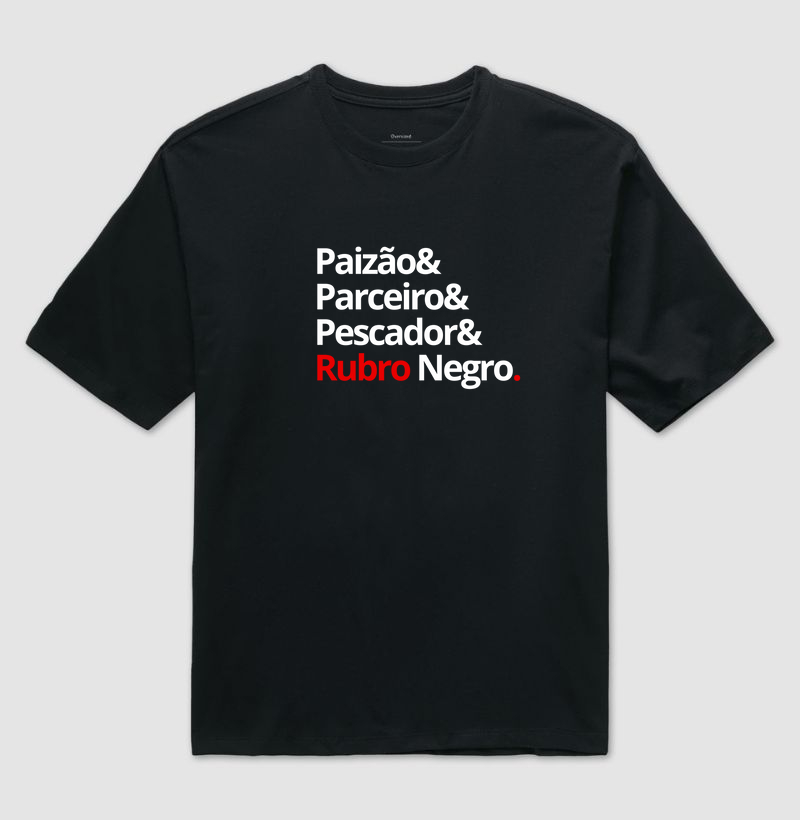 PAIZÃO RUBRO NEGRO - OVERSIZED
