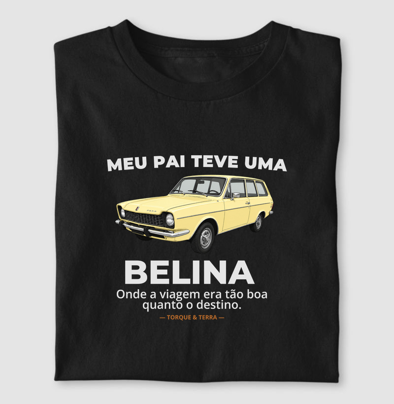 Meu pai teve uma - BELINA - amarelo claro