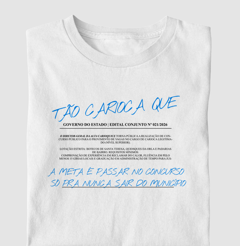 DODDIO - Concurseiro Carioca - Camiseta