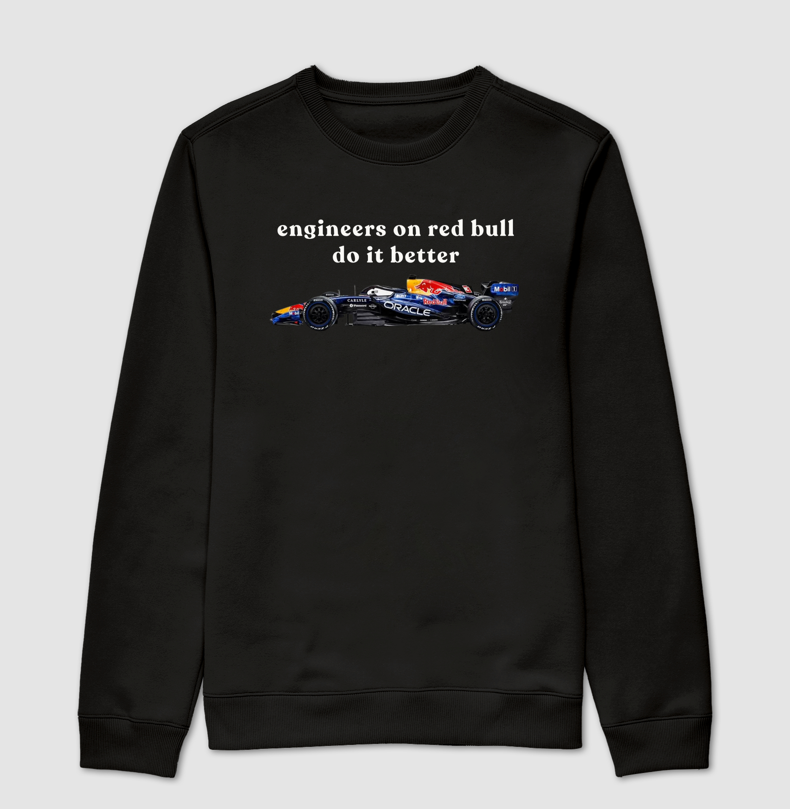 engineers on red bull - Suéter Moletom