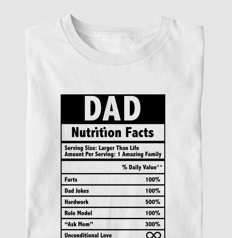 Dad Nutrition Facts