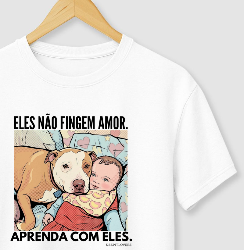 ELES NÃO FINGEM AMOR. APRENDA COM ELES.