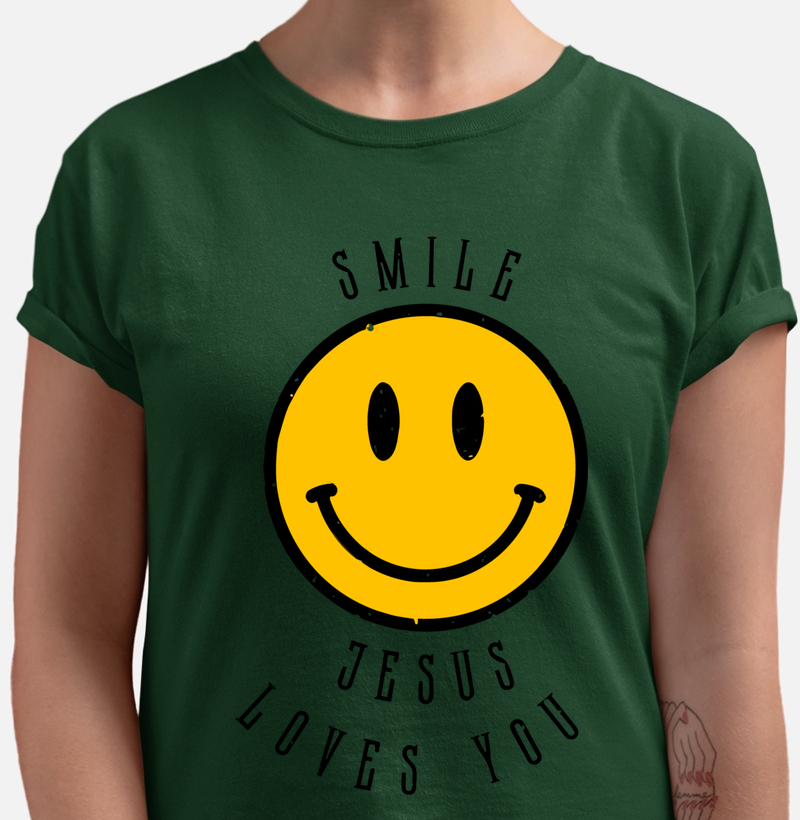 Sorria Jesus te ama