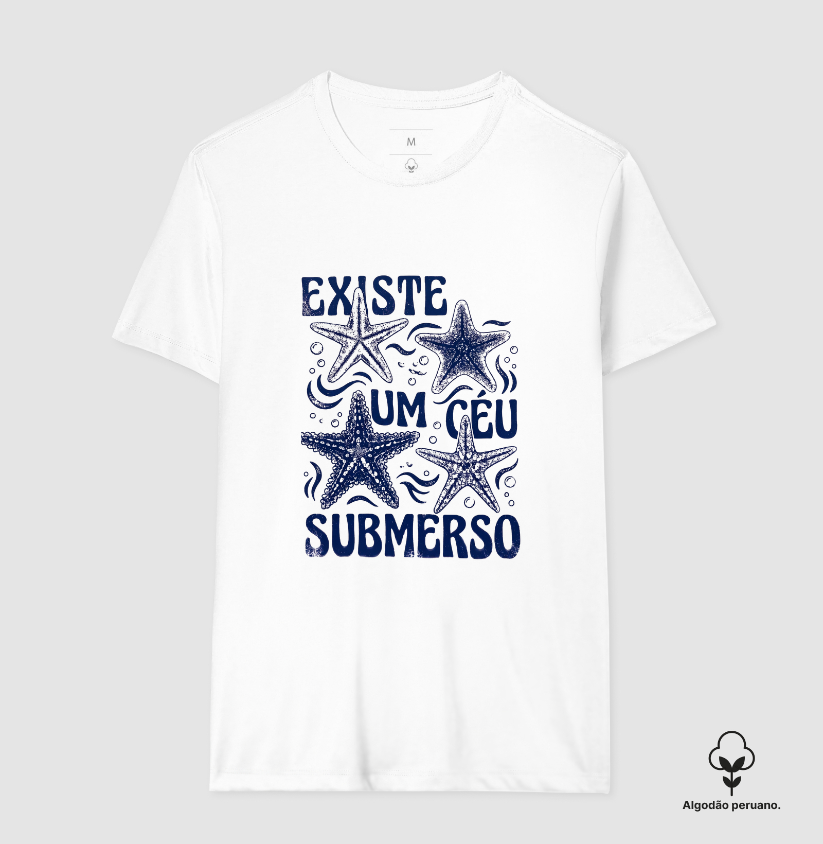 Camiseta Variações da Estrela-do-Mar - (Existe um Céu Submerso)
