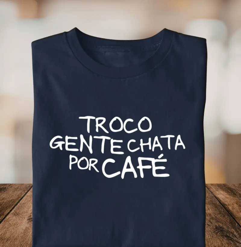 Troco gente chata por café