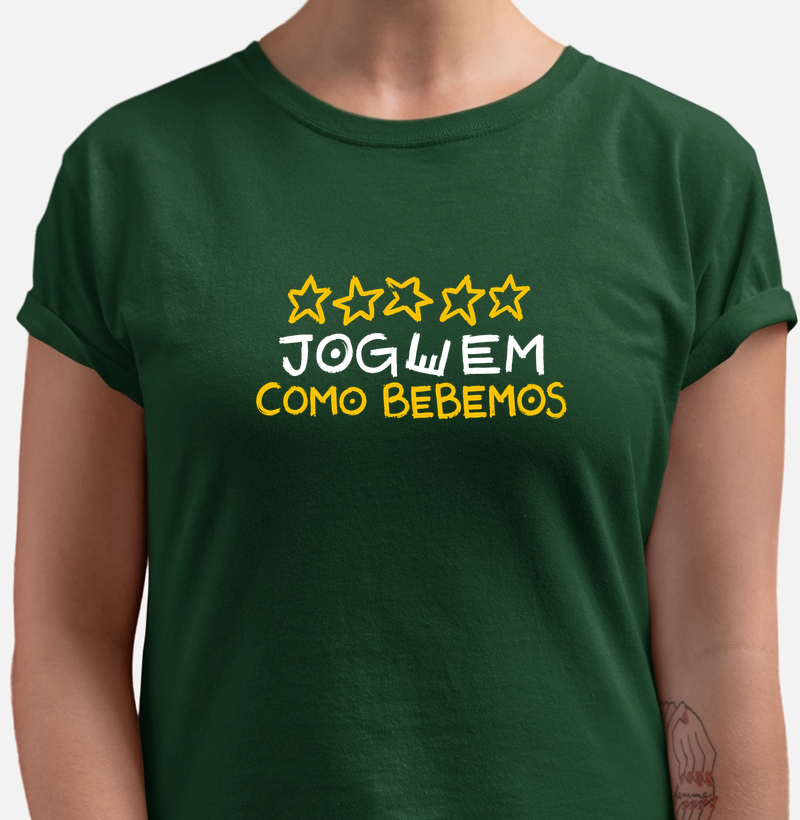 Joguem como bebemos.