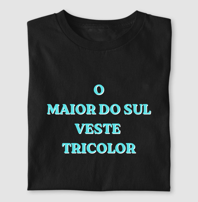 O maior do Sul veste tricolor