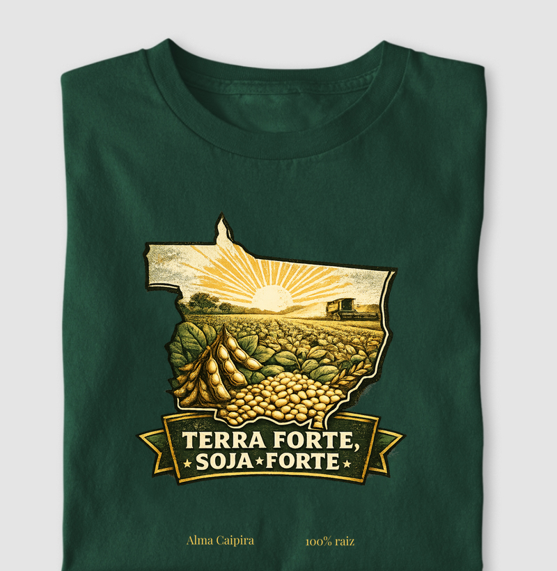 Terra forte, soja forte