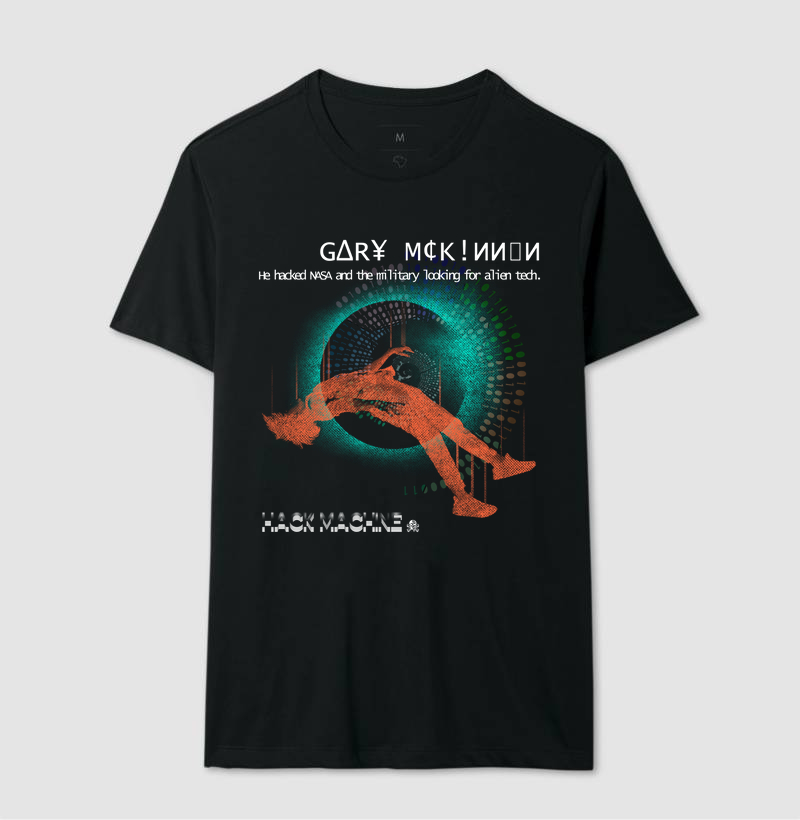 Camiseta Gary McKinnon Hacker – Hack Machine / Coleção HackTribes™