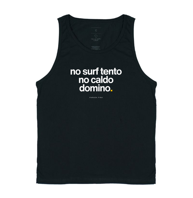 no surf tento no caldo domino.