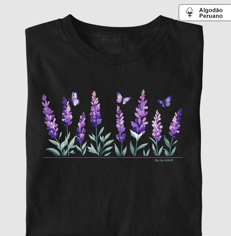 Lavender Garden - Algodão Peruano