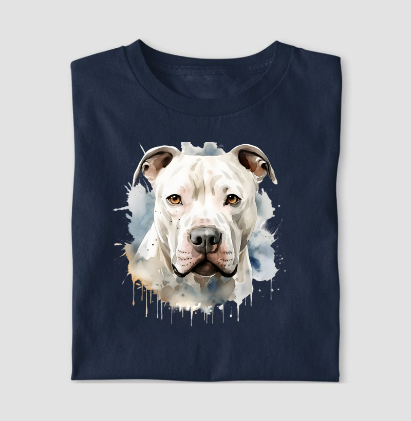 Dogo Argentino aquarela