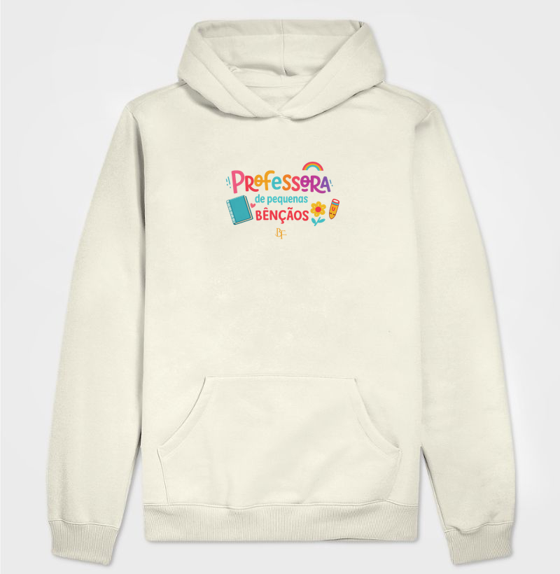 Professora de pequenas bênçãos - Hoodie Moletom