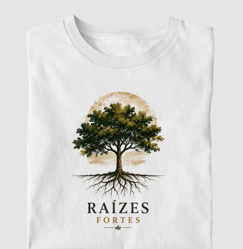 Camiseta Raízes Fortes