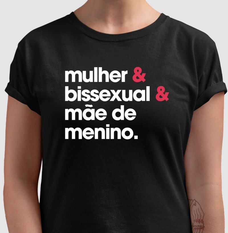 Mulher, bissexual e mãe de menino