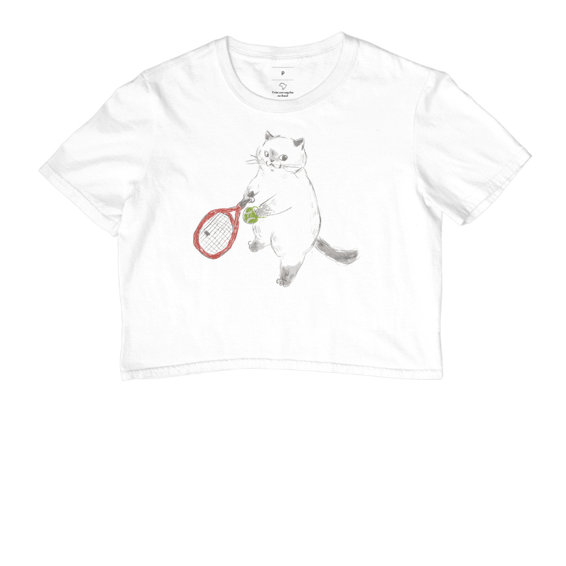 CHAT DE TENNIS - Cropped