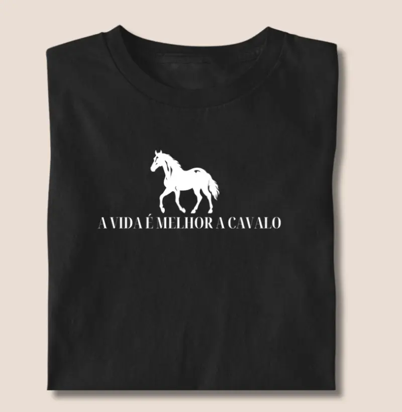 A vida é melhor a cavalo