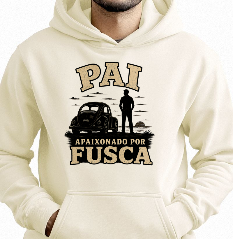 Pai apaixonado por fusca