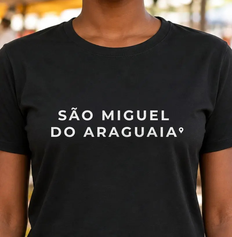 São Miguel do Araguaia | Pin GO - Camiseta
