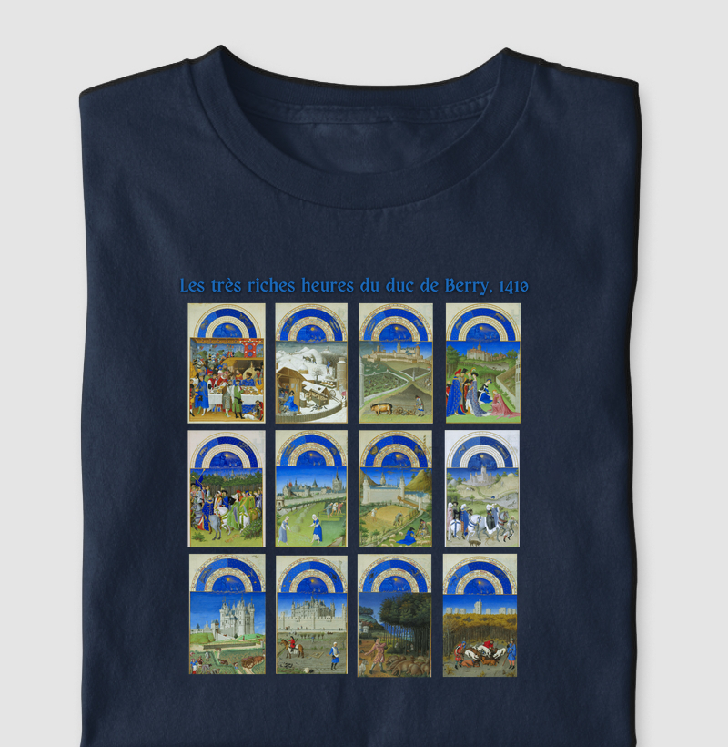 Camiseta As Ricas Horas do Duc de Berry