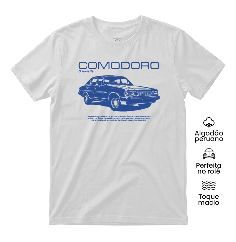 Opala Comodoro | O seu estilo - Camiseta Algodão Peruano