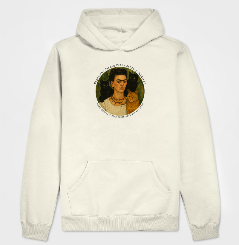 Hoodie Moletom Frida & Gatos