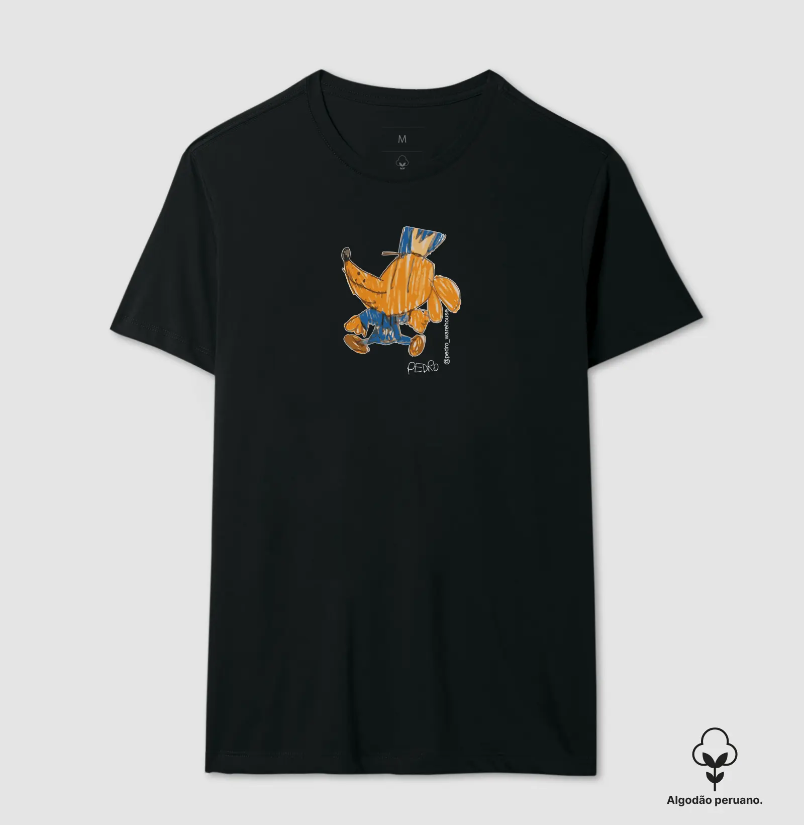 CAMISETA PREMIUM ALGODÃO PERUANO – CÃO POLICIAL