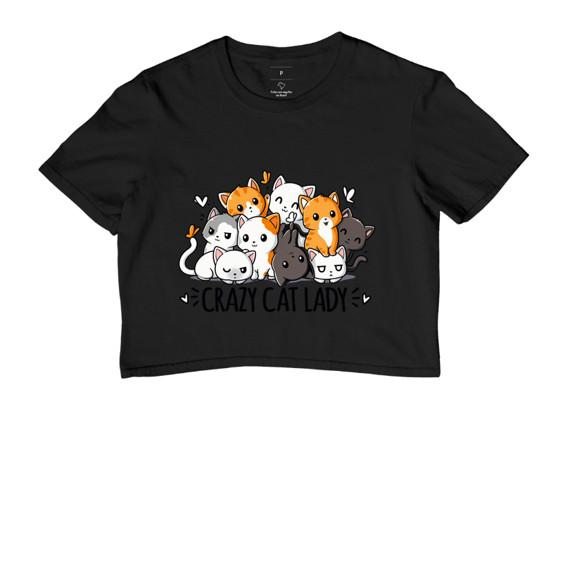 Crazy Cat Lady - Cropped