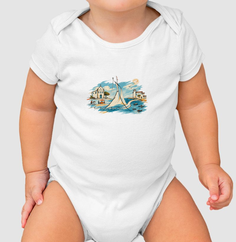 Maré da Bahia - Body Infantil