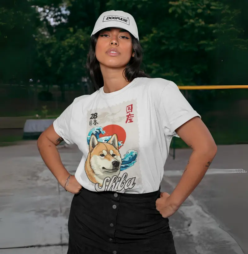 Camiseta Nihon Shiba Dog Pulse