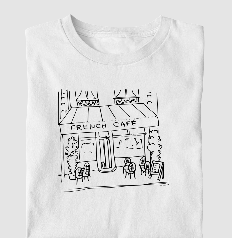 Camiseta French Café Black