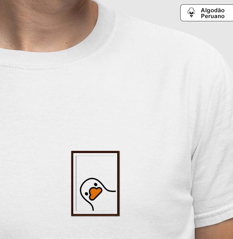 Pato na janela - Premium - Algodão Peruano