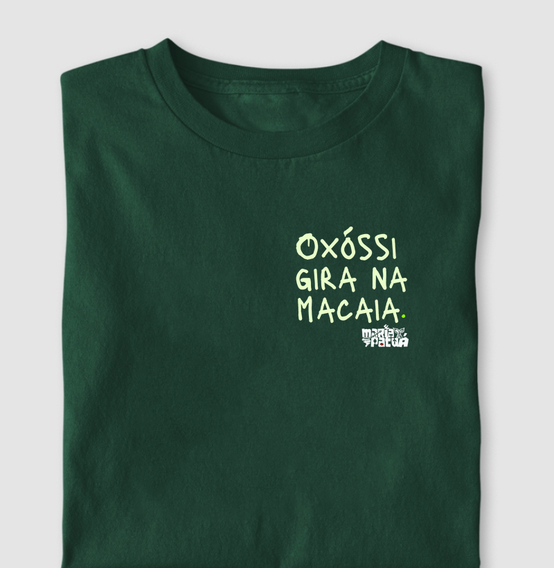 Oxóssi Gira na Macaia no Peito Colors Maria Patuá