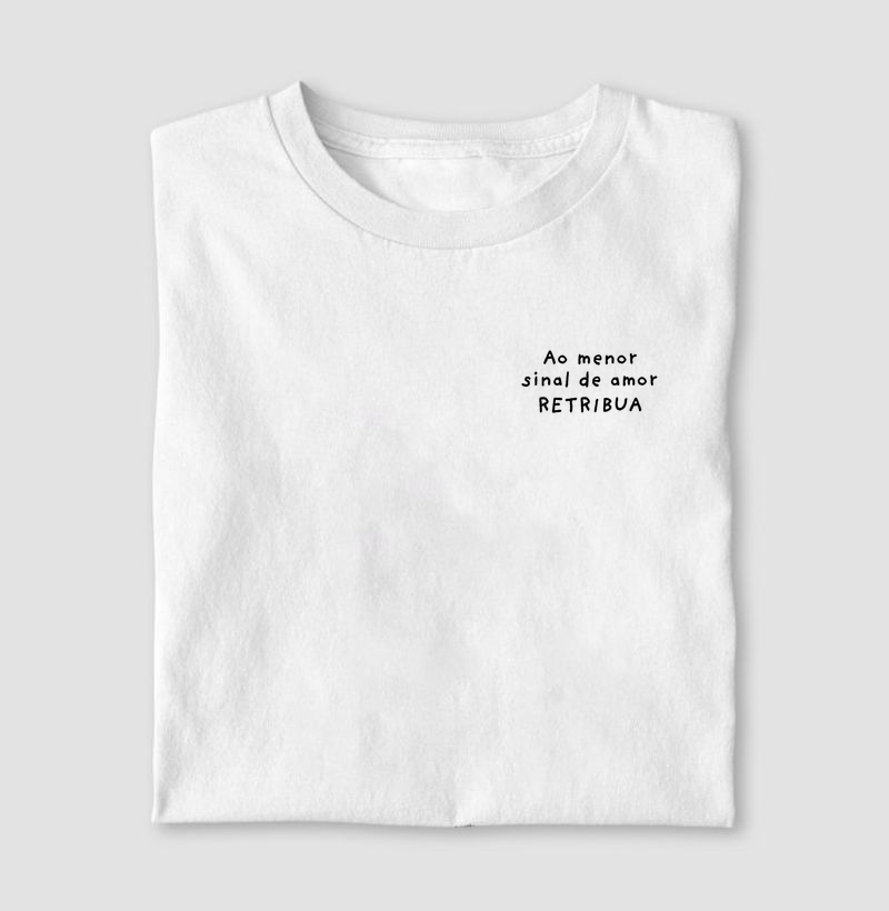 Sinal de Amor (T-Shirt e Baby Look)