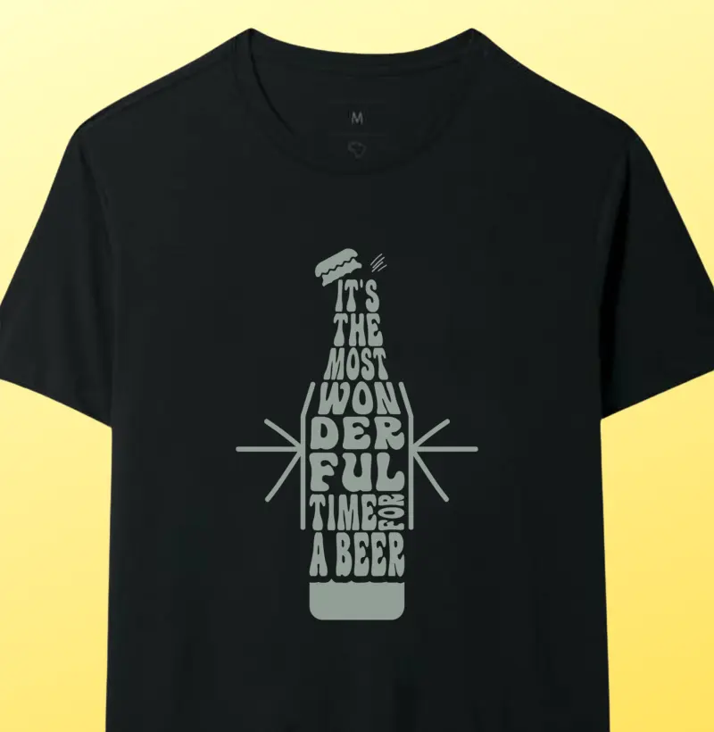 É o momento maravilhoso para uma cerveja