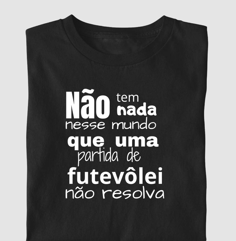 Não tem nada que uma partida de futevôlei não resolva