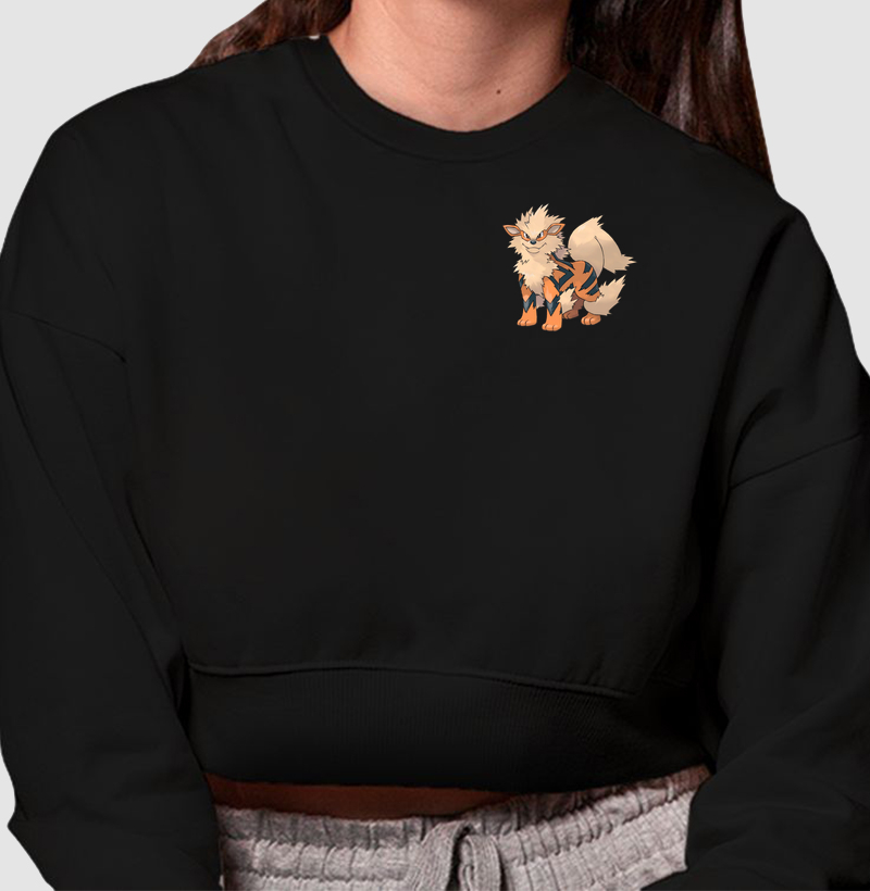 Arcanine - Cropped Moletom