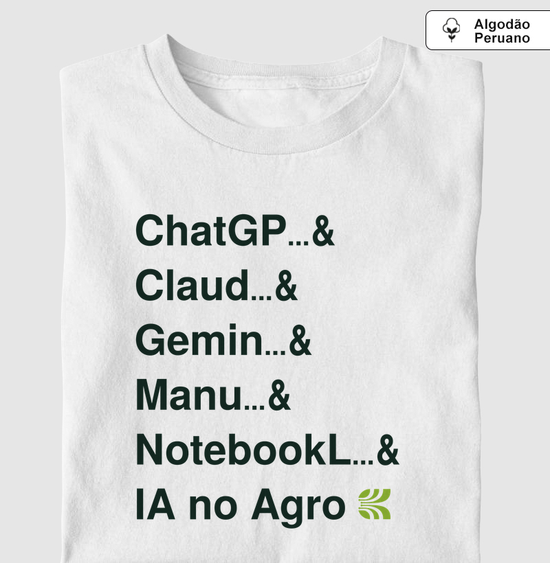 Camiseta ChatGP &&& IA no Agro