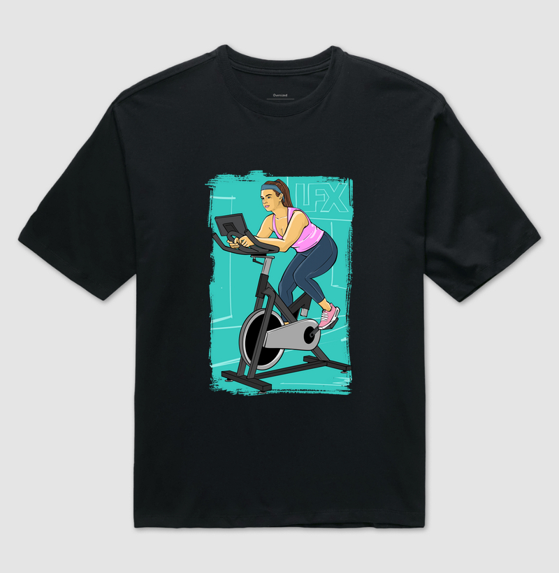 Mulher fazendo Ergométrica V01