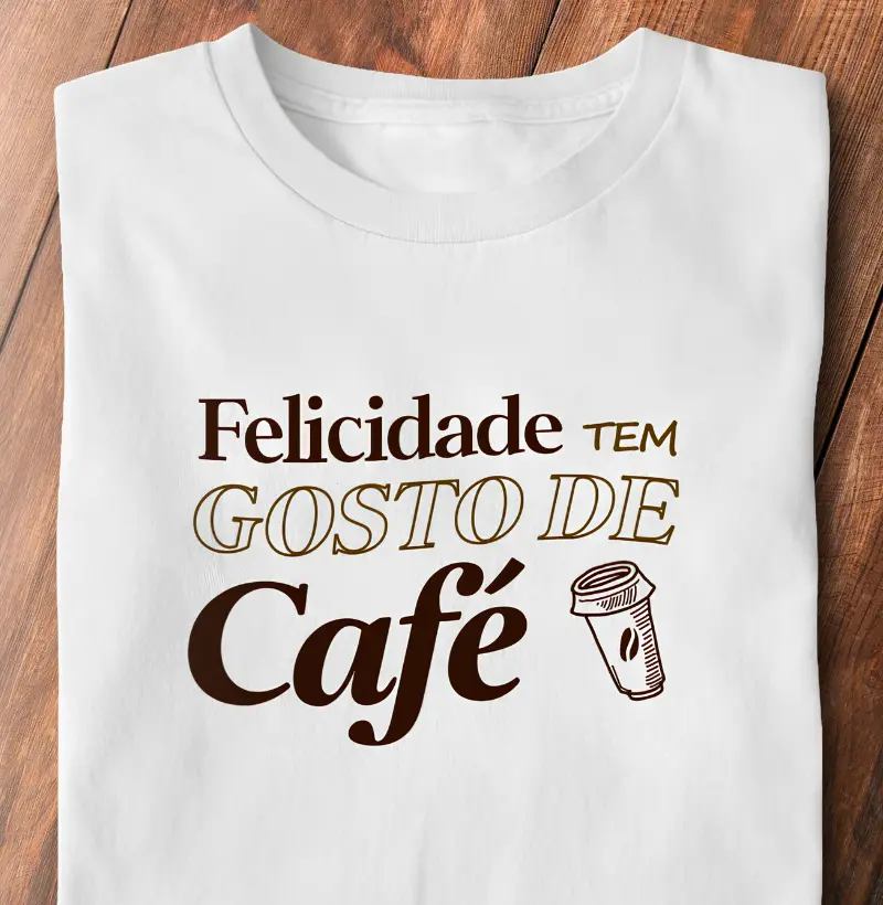 Felicidade tem gosto de café