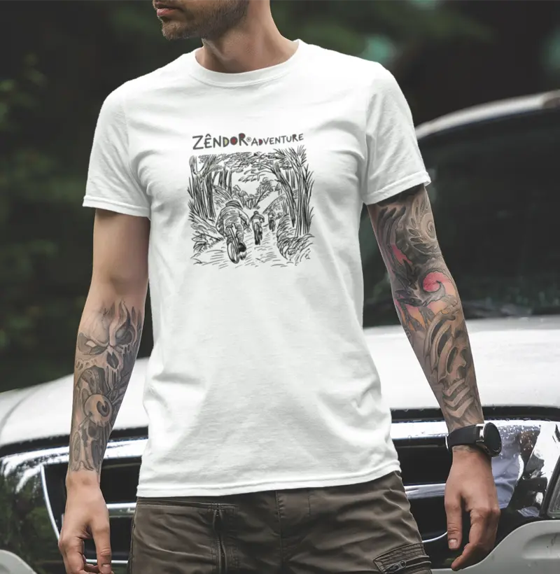 108 Bikers Trail Art